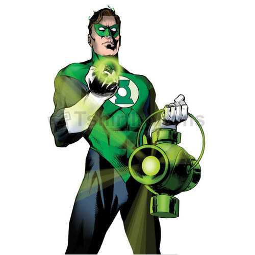 Green Lantern T-shirts Iron On Transfers N4523 - Click Image to Close